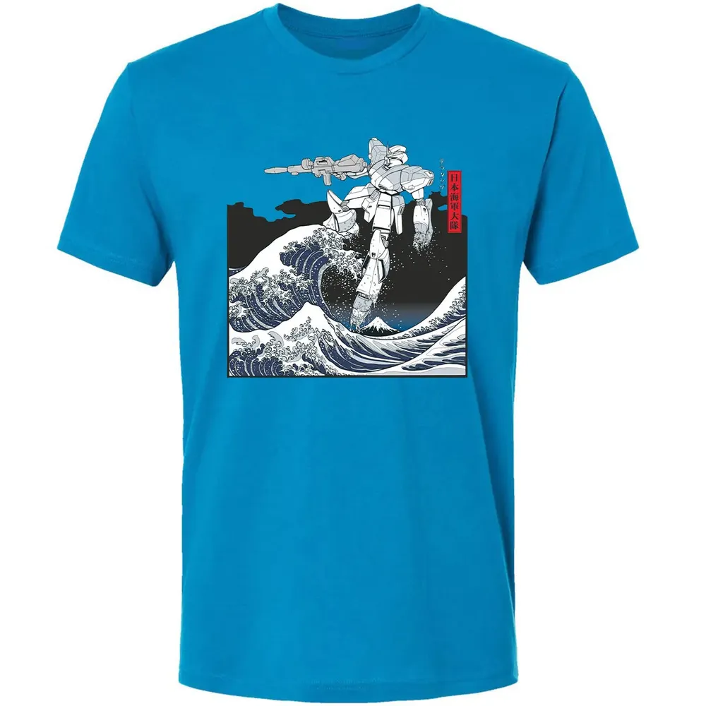 Mecha Wave Premium Unisex T-shirt - 15