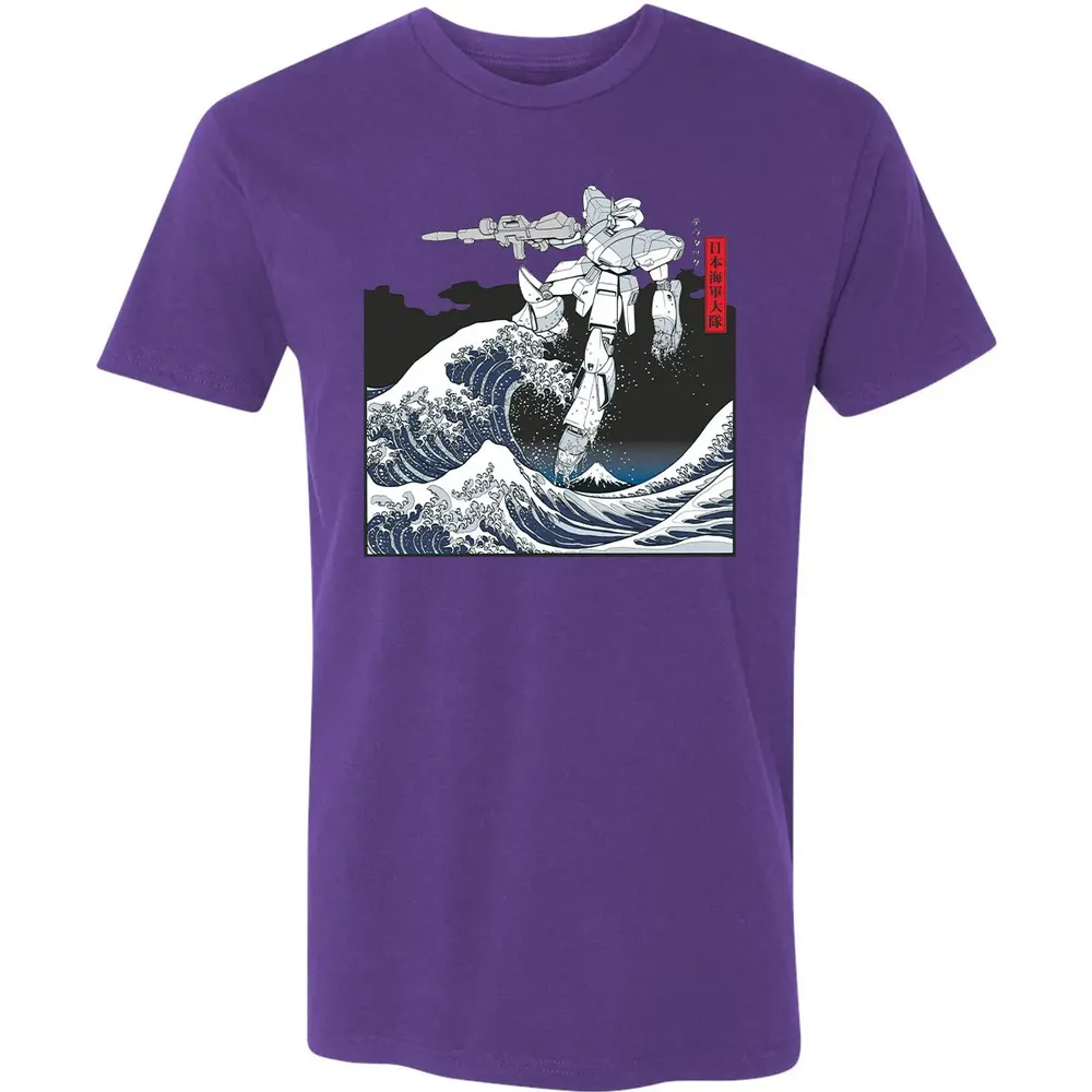 Mecha Wave Premium Unisex T-shirt - 7