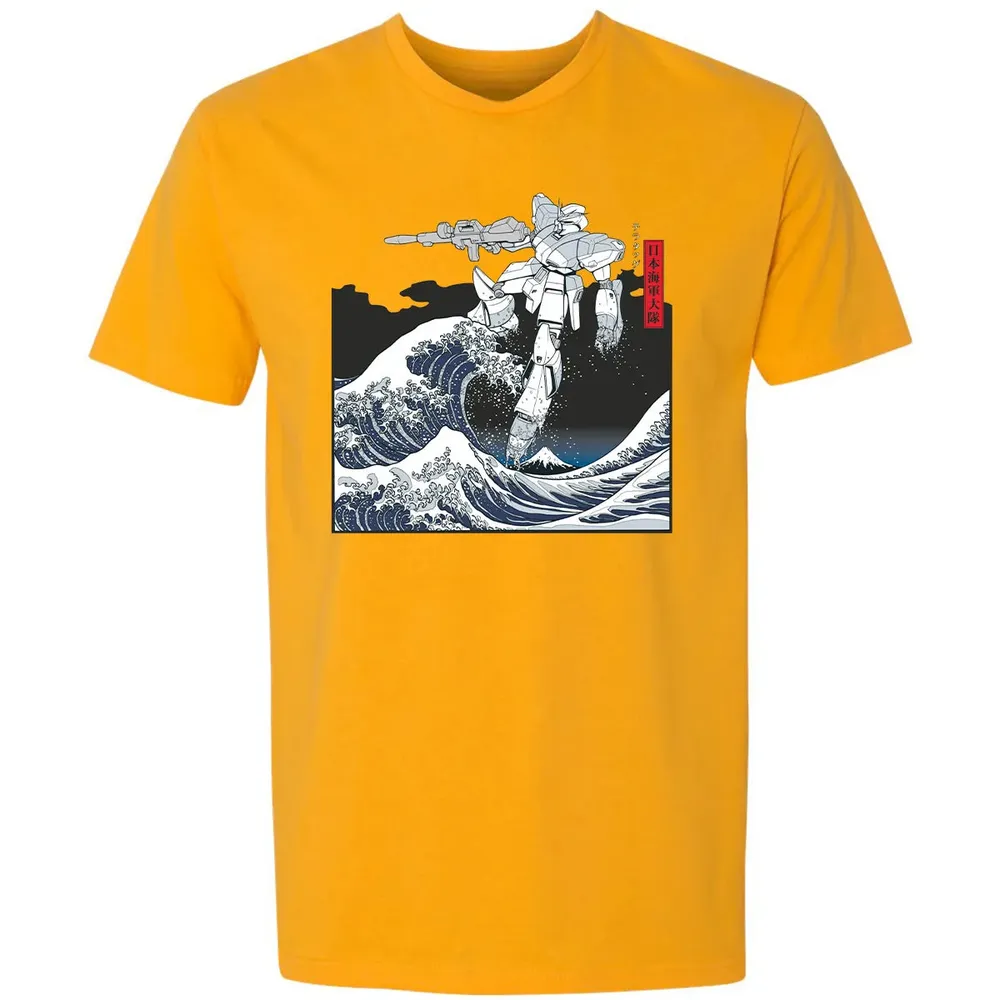 Mecha Wave Premium Unisex T-shirt - 11