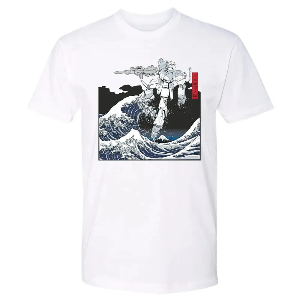 Mecha Wave Premium Unisex T-shirt - 4