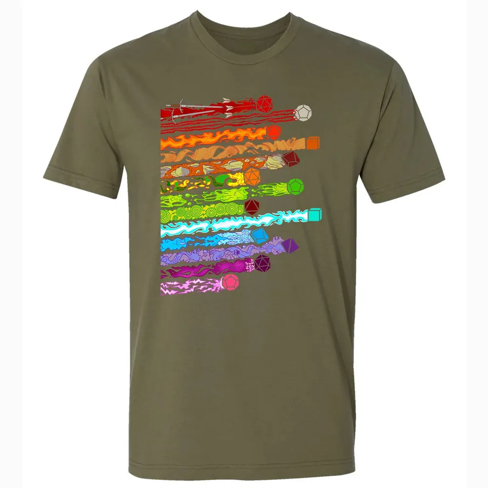 Damage Dices Premium Unisex T-shirt - 5