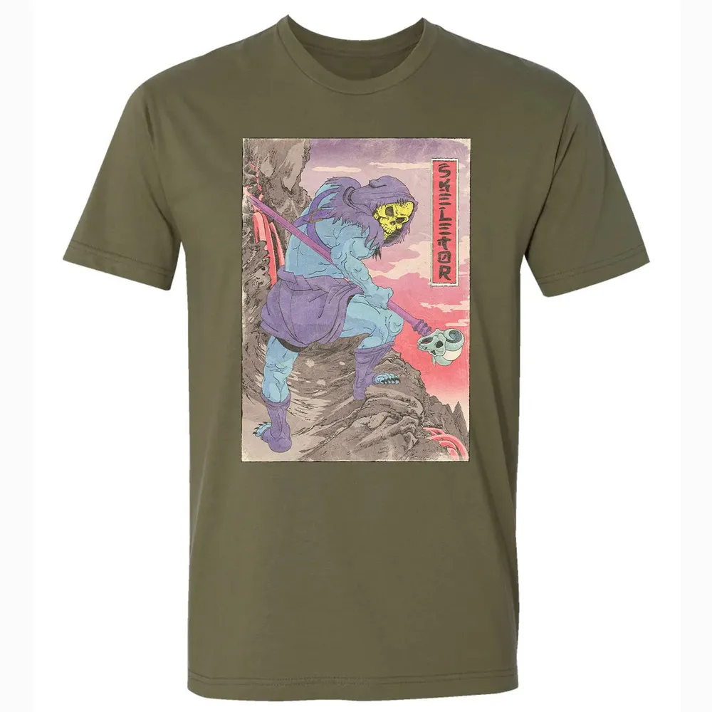 Skeletor in Japan Premium Unisex T-shirt - 5