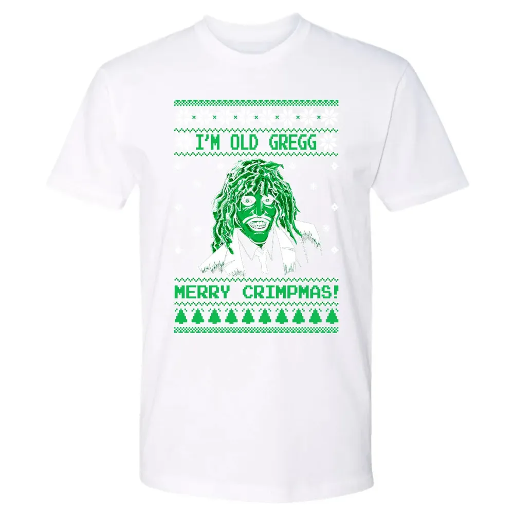 I'm Old Gregg Merry Crimpmas Premium Unisex T-shirt - 4