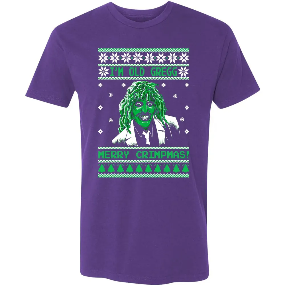 I'm Old Gregg Merry Crimpmas Premium Unisex T-shirt - 7