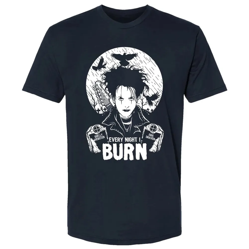 Every Night I Burn Premium Unisex T-shirt - 2