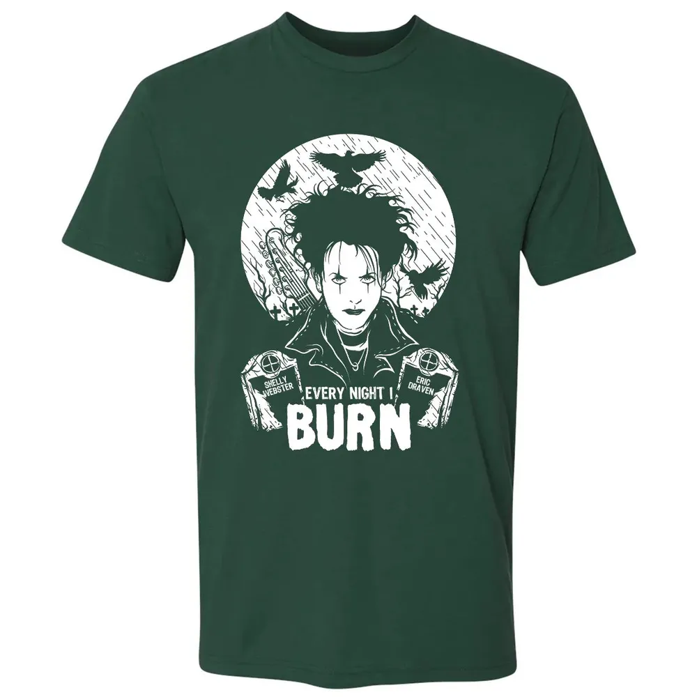 Every Night I Burn Premium Unisex T-shirt - 12