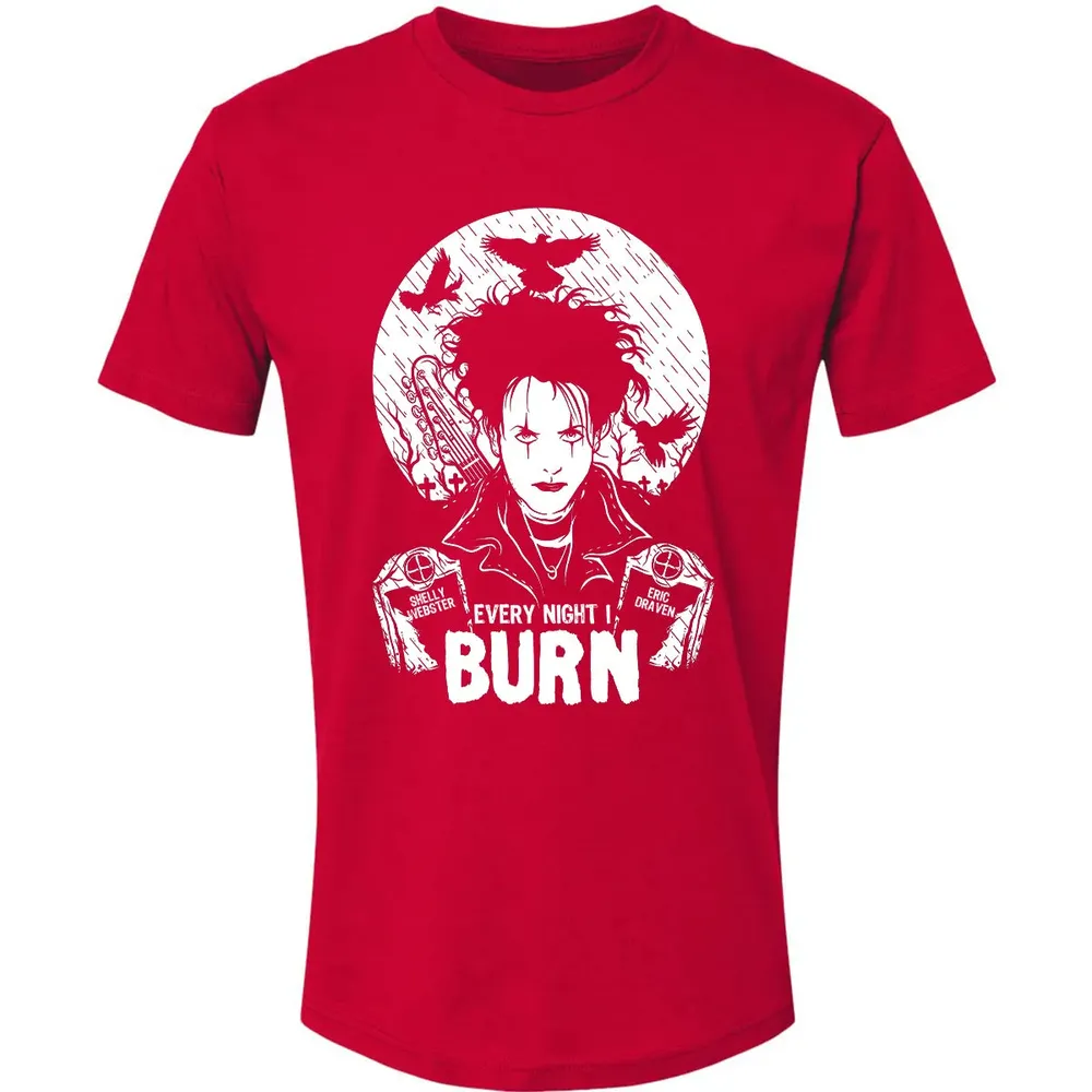 Every Night I Burn Premium Unisex T-shirt - 6