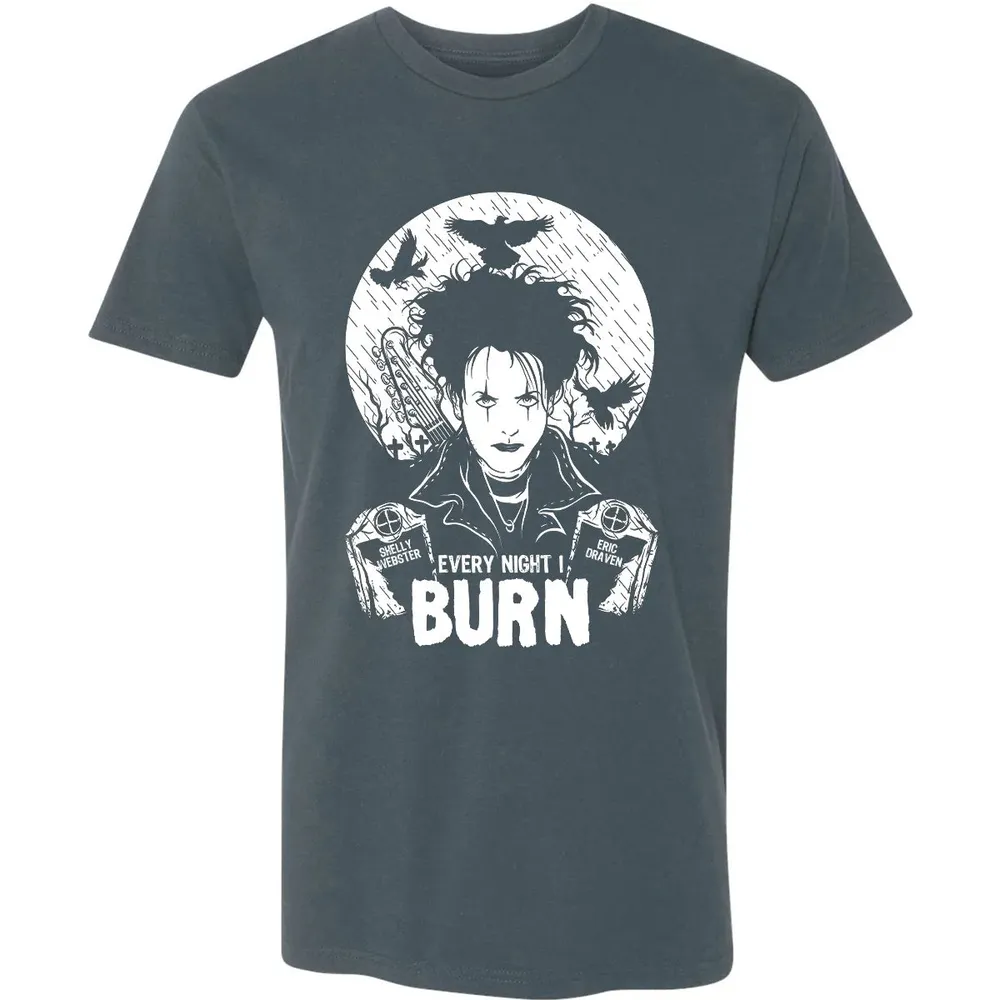 Every Night I Burn Premium Unisex T-shirt - 14