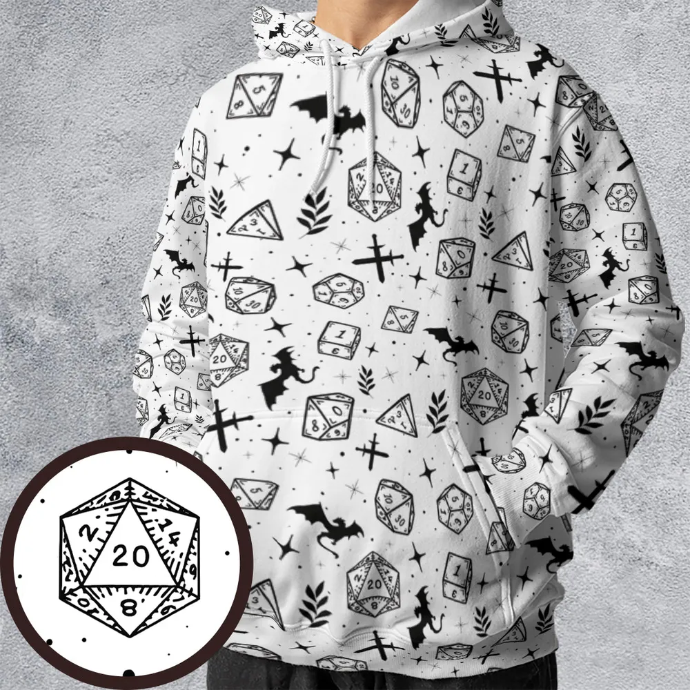 Multi Dices  All-over Print Hoodie - 1