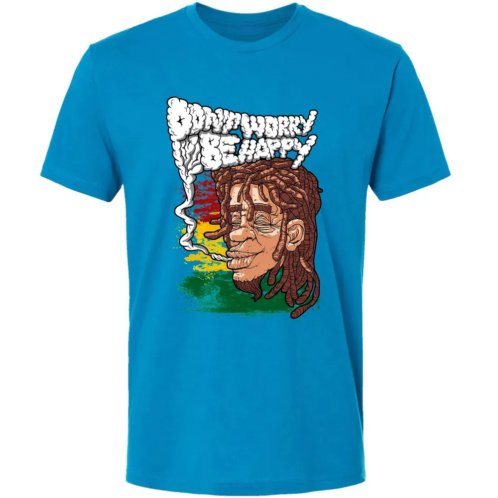 Dont Worry Be Happy Premium Unisex T-shirt - 15