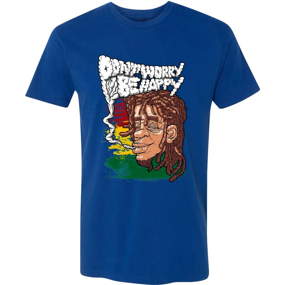 Dont Worry Be Happy Premium Unisex T-shirt - 10