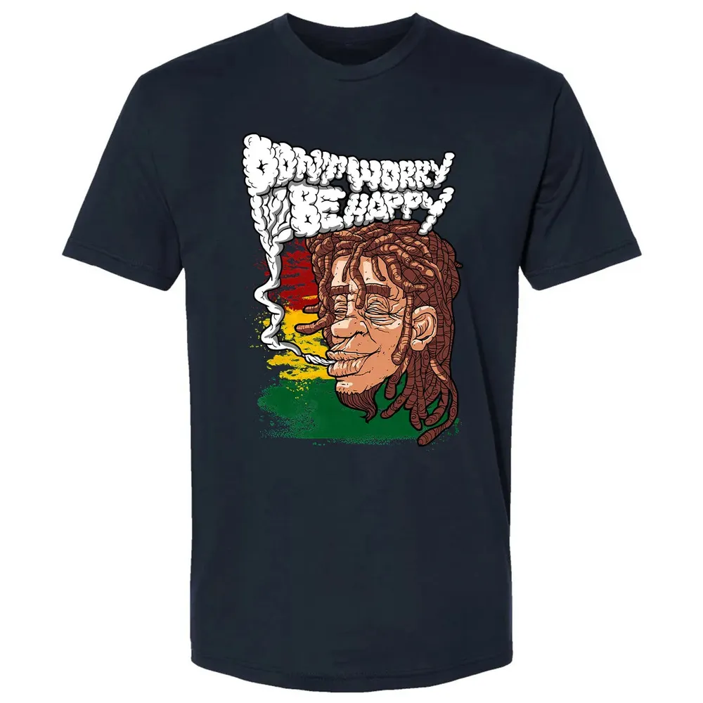 Dont Worry Be Happy Premium Unisex T-shirt - 2