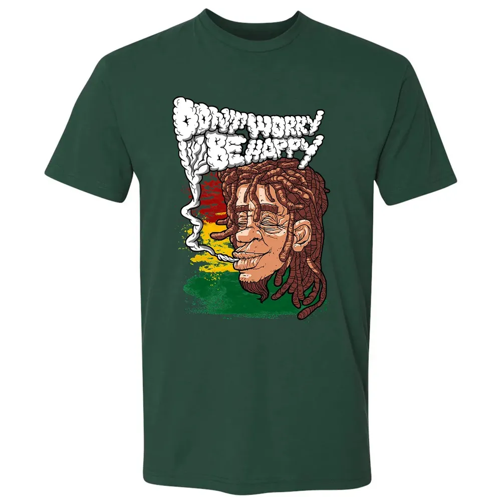 Dont Worry Be Happy Premium Unisex T-shirt - 12