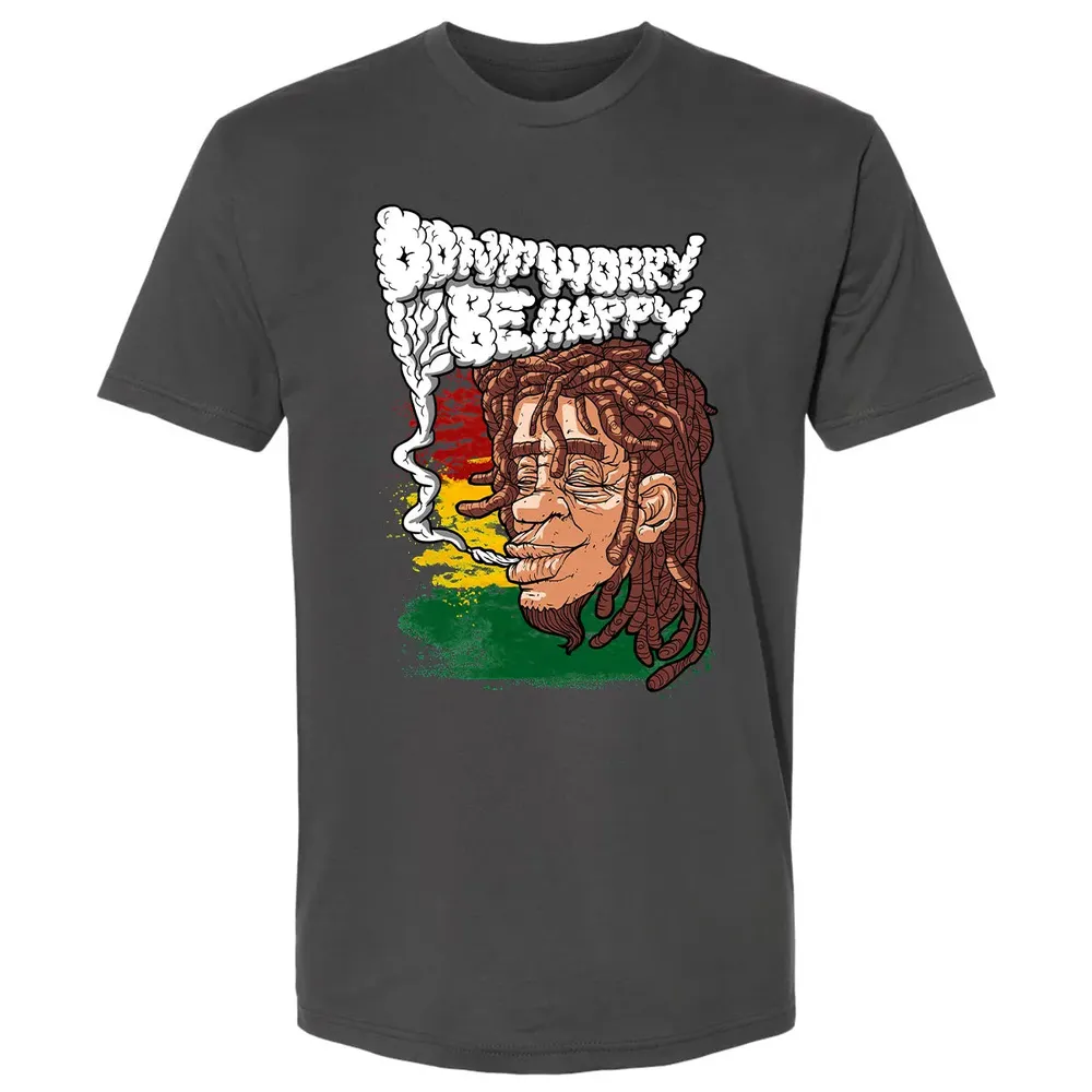 Dont Worry Be Happy Premium Unisex T-shirt - 8