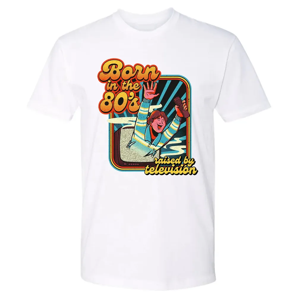 Raised By Television Premium Unisex T-shirt - 4