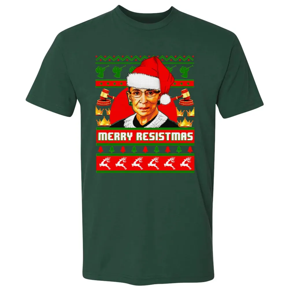 Merry Resistmas Premium Unisex T-shirt - 12