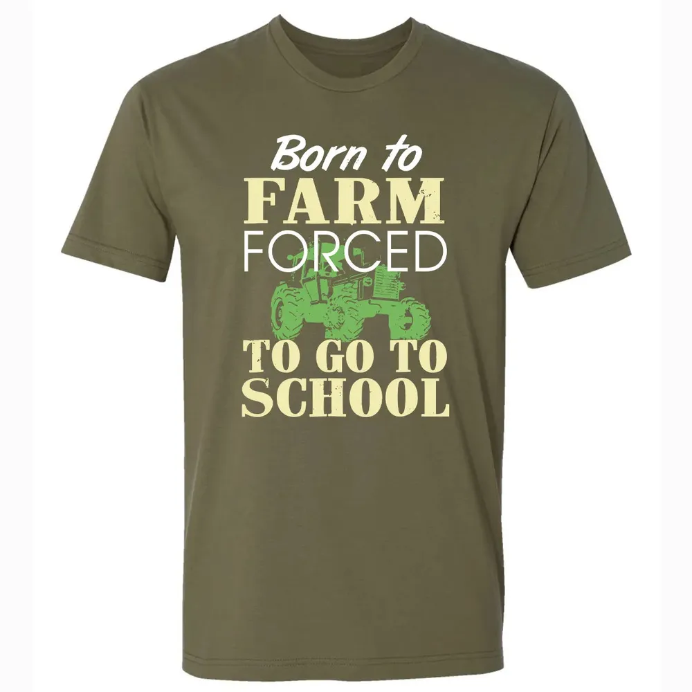 Born to farm force Premium Unisex T-shirt - 5