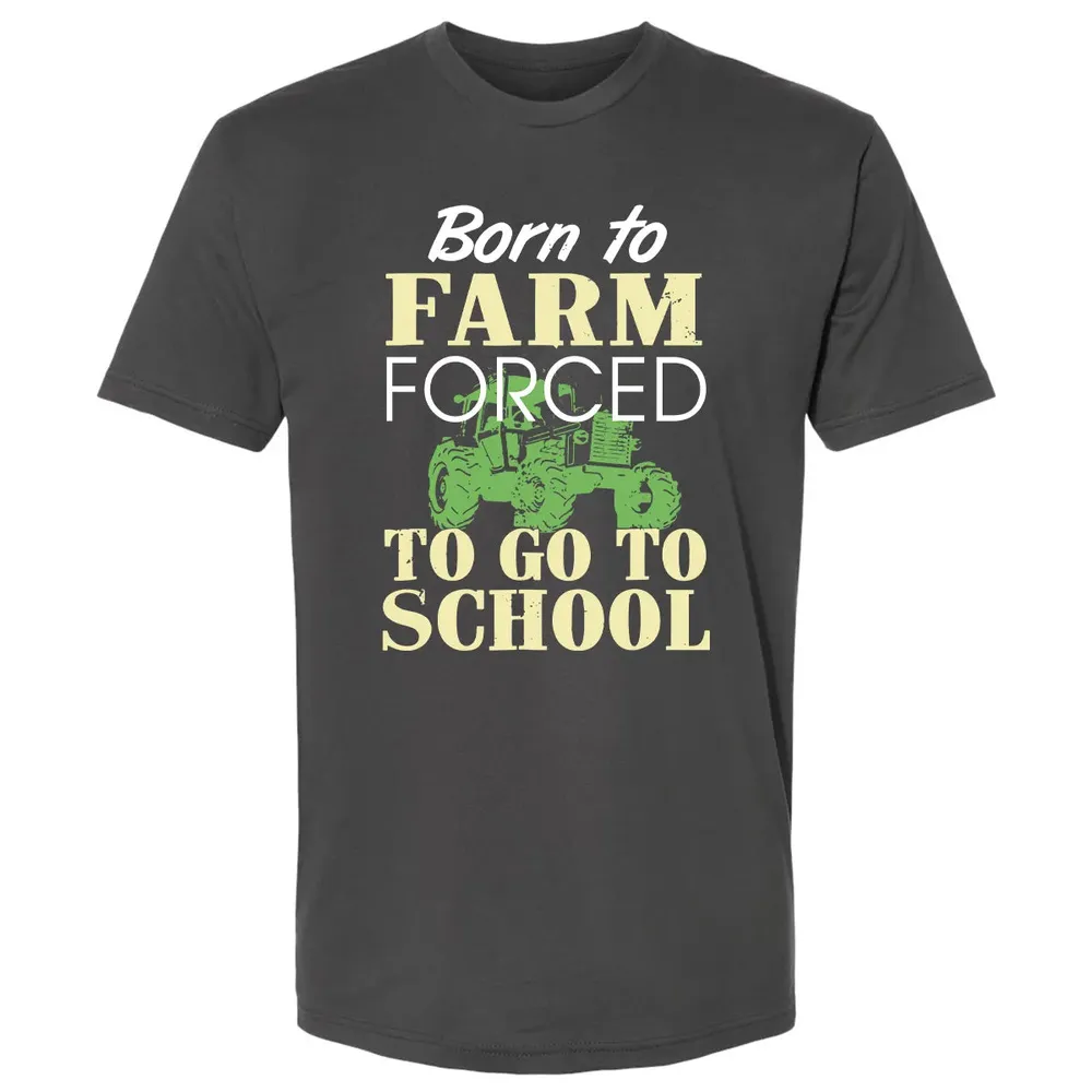 Born to farm force Premium Unisex T-shirt - 8