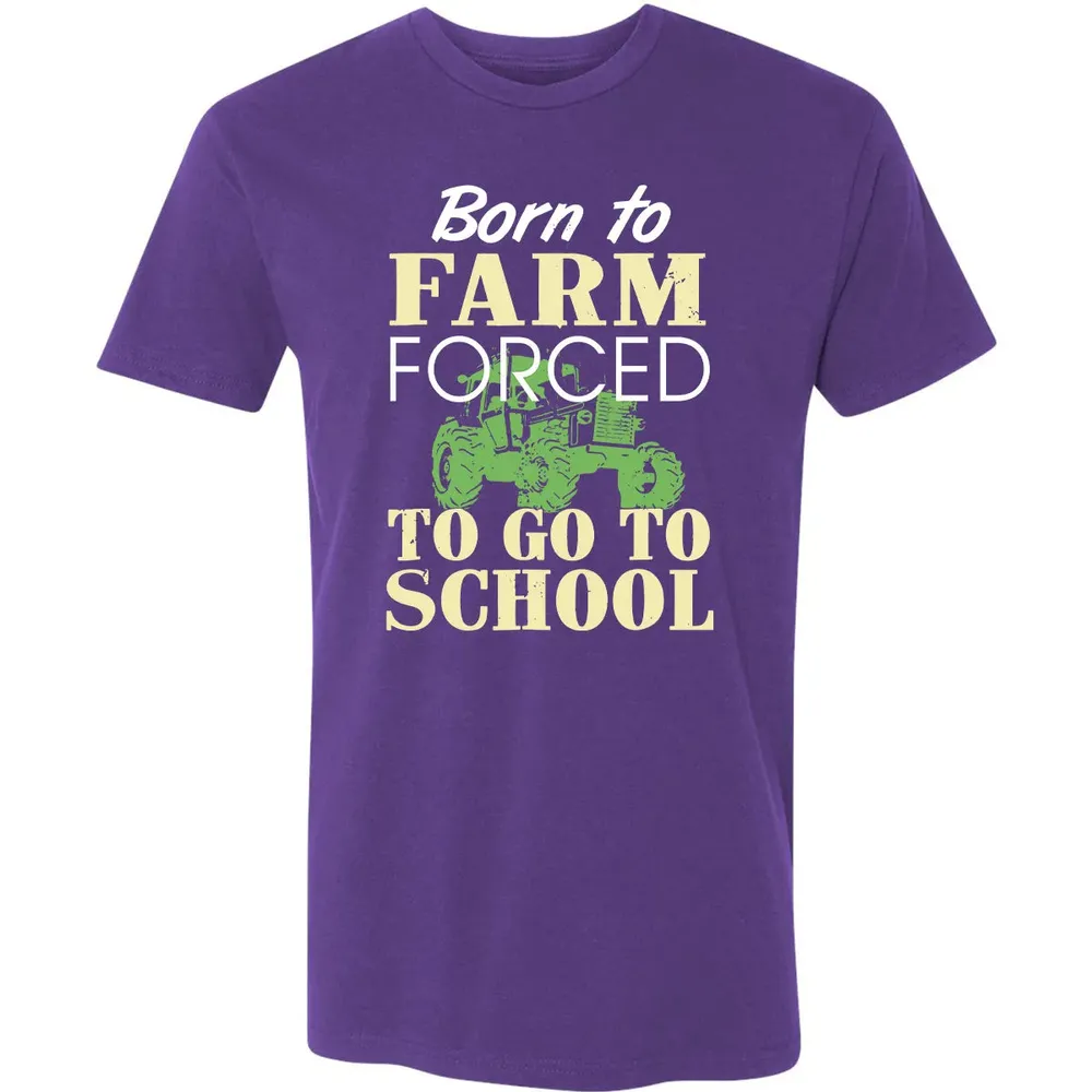Born to farm force Premium Unisex T-shirt - 7