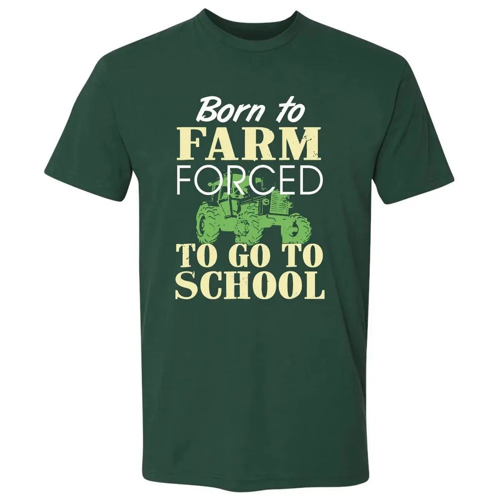 Born to farm force Premium Unisex T-shirt - 12