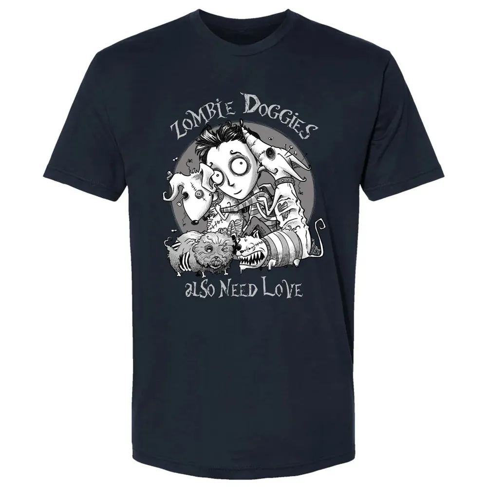 Zombie Doggies Premium Unisex T-shirt - 2
