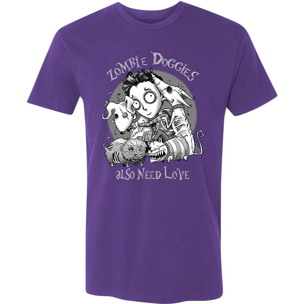 Zombie Doggies Premium Unisex T-shirt - 7