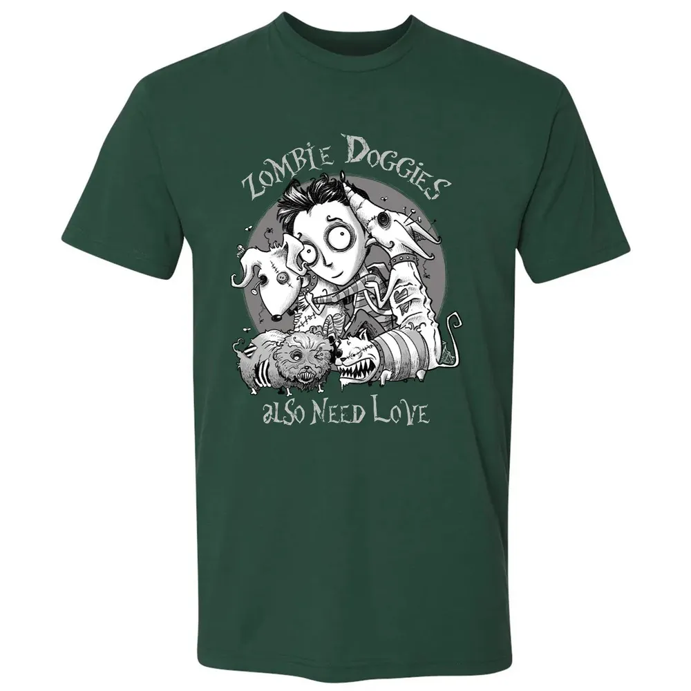 Zombie Doggies Premium Unisex T-shirt - 12