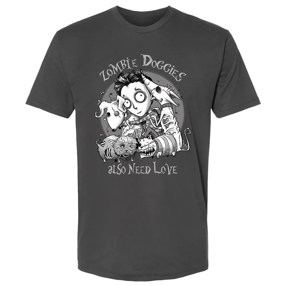Zombie Doggies Premium Unisex T-shirt - 8