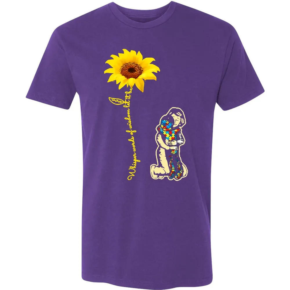 Let it be autism mom Premium Unisex T-shirt - 7