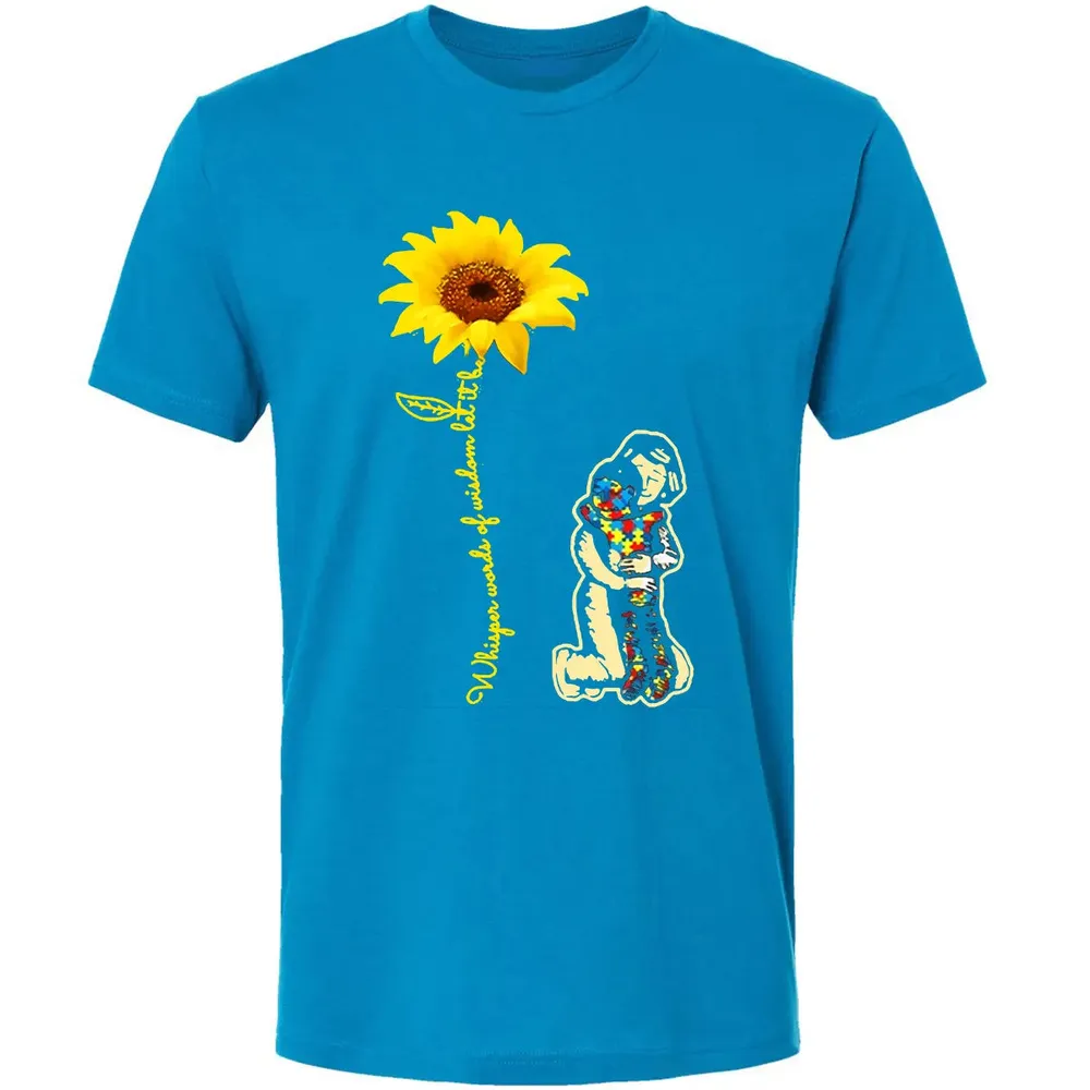 Let it be autism mom Premium Unisex T-shirt - 15