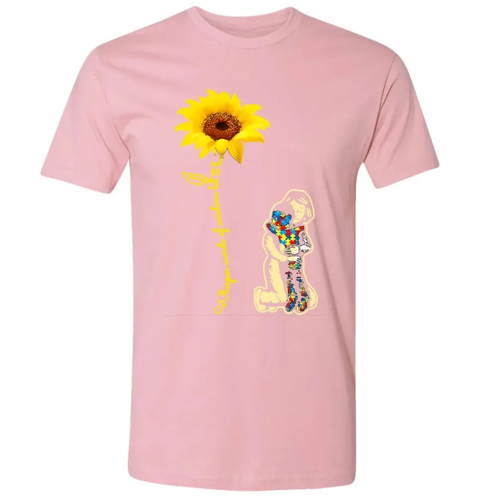Let it be autism mom Premium Unisex T-shirt - 3