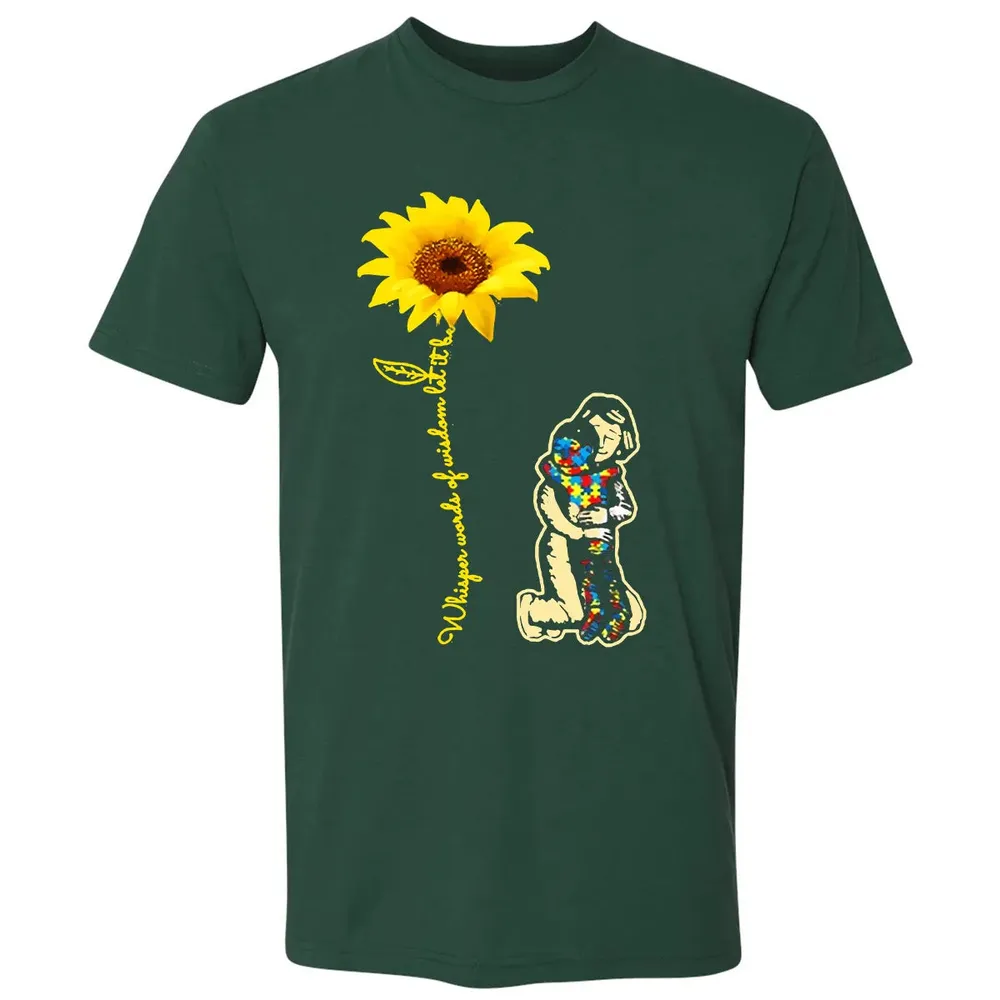 Let it be autism mom Premium Unisex T-shirt - 12
