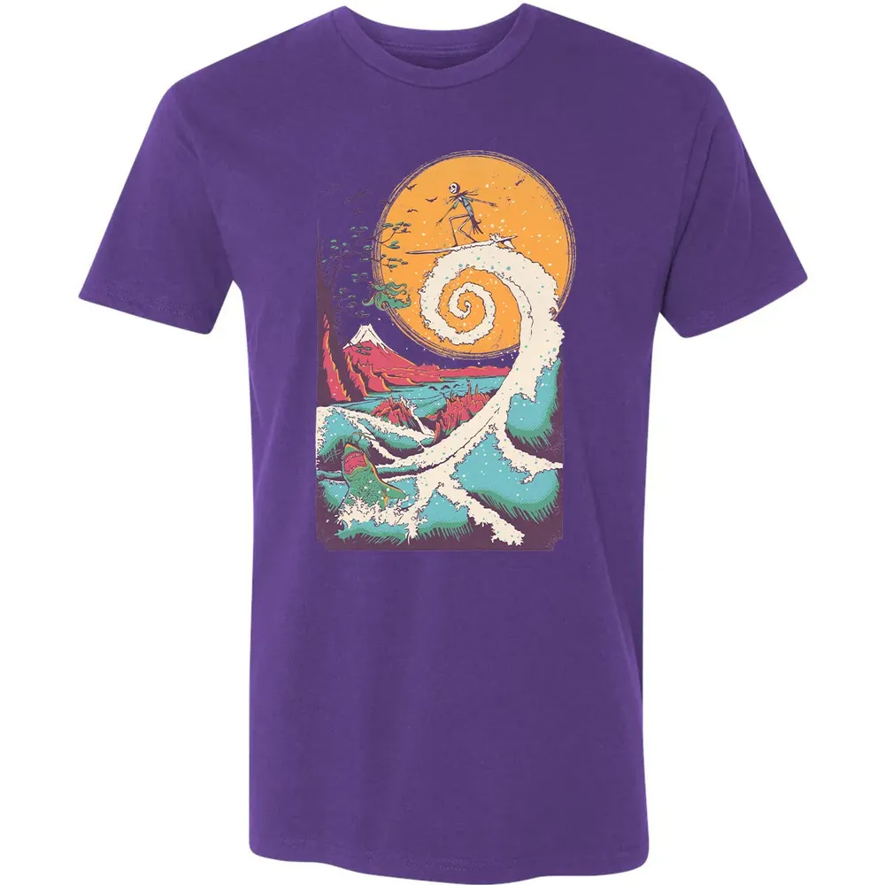 Surf Before Christmas Premium Unisex T-shirt - 7