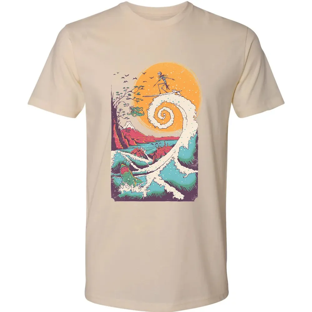 Surf Before Christmas Premium Unisex T-shirt - 13
