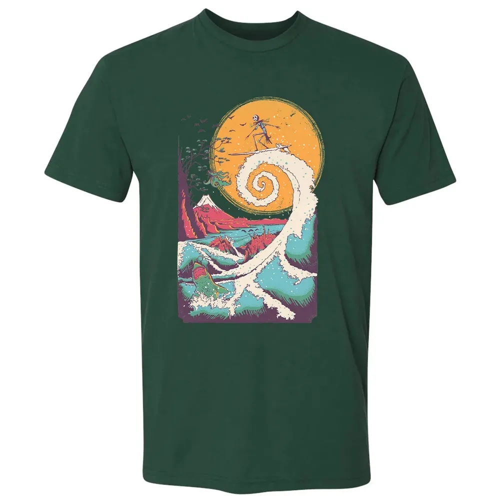 Surf Before Christmas Premium Unisex T-shirt - 12