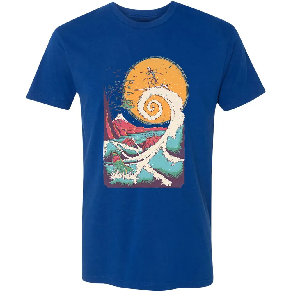 Surf Before Christmas Premium Unisex T-shirt - 10