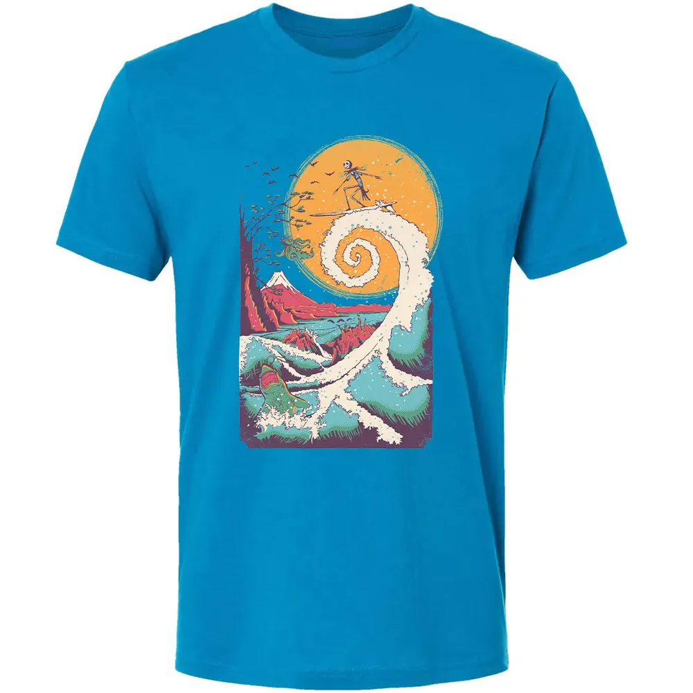 Surf Before Christmas Premium Unisex T-shirt - 15