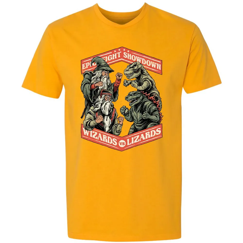 Wizards vs Lizards Premium Unisex T-shirt - 11