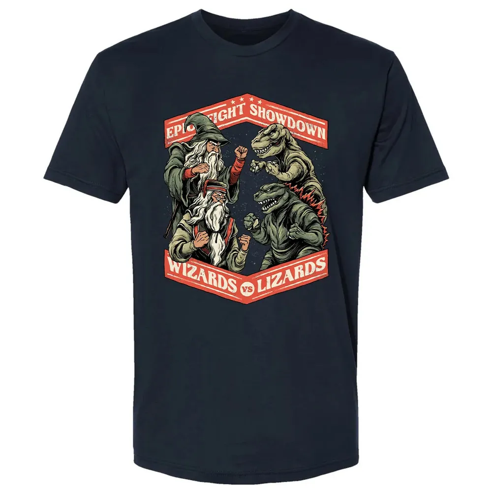 Wizards vs Lizards Premium Unisex T-shirt - 2