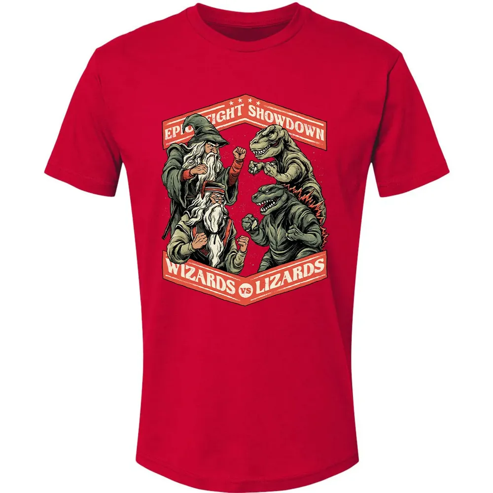 Wizards vs Lizards Premium Unisex T-shirt - 6