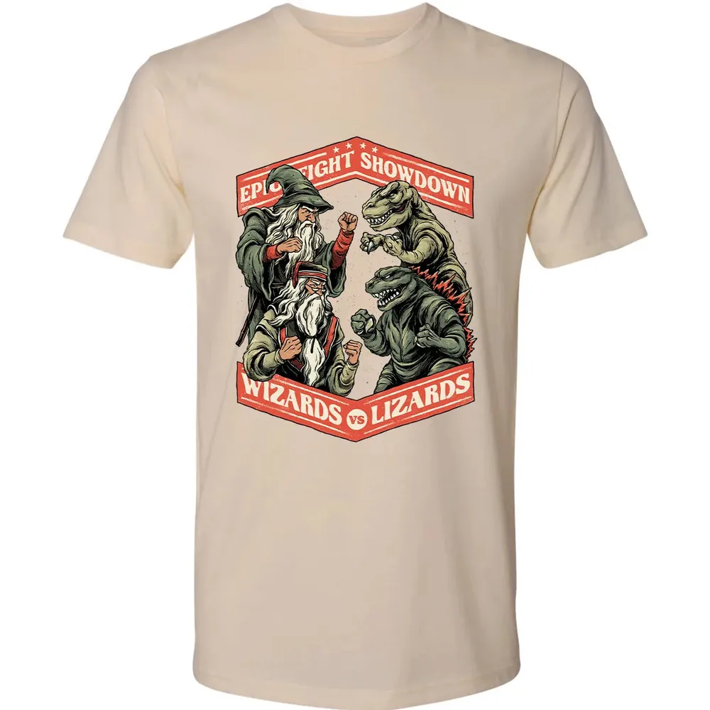 Wizards vs Lizards Premium Unisex T-shirt - 13