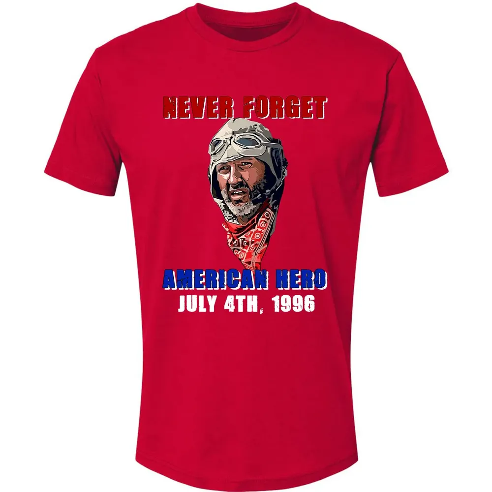 Never Forget American Hero July 4th, 1996 Premium Unisex T-shirt - 6