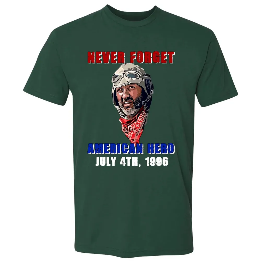 Never Forget American Hero July 4th, 1996 Premium Unisex T-shirt - 12