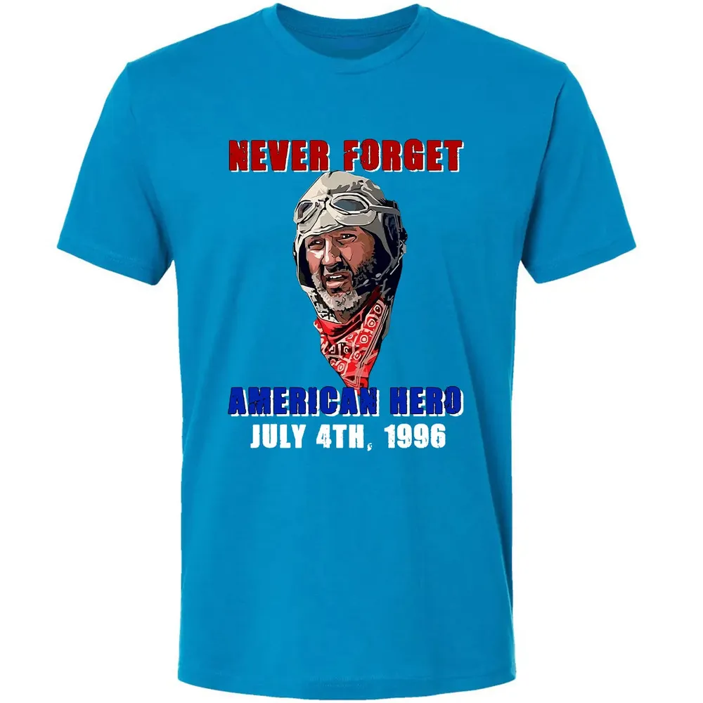 Never Forget American Hero July 4th, 1996 Premium Unisex T-shirt - 15