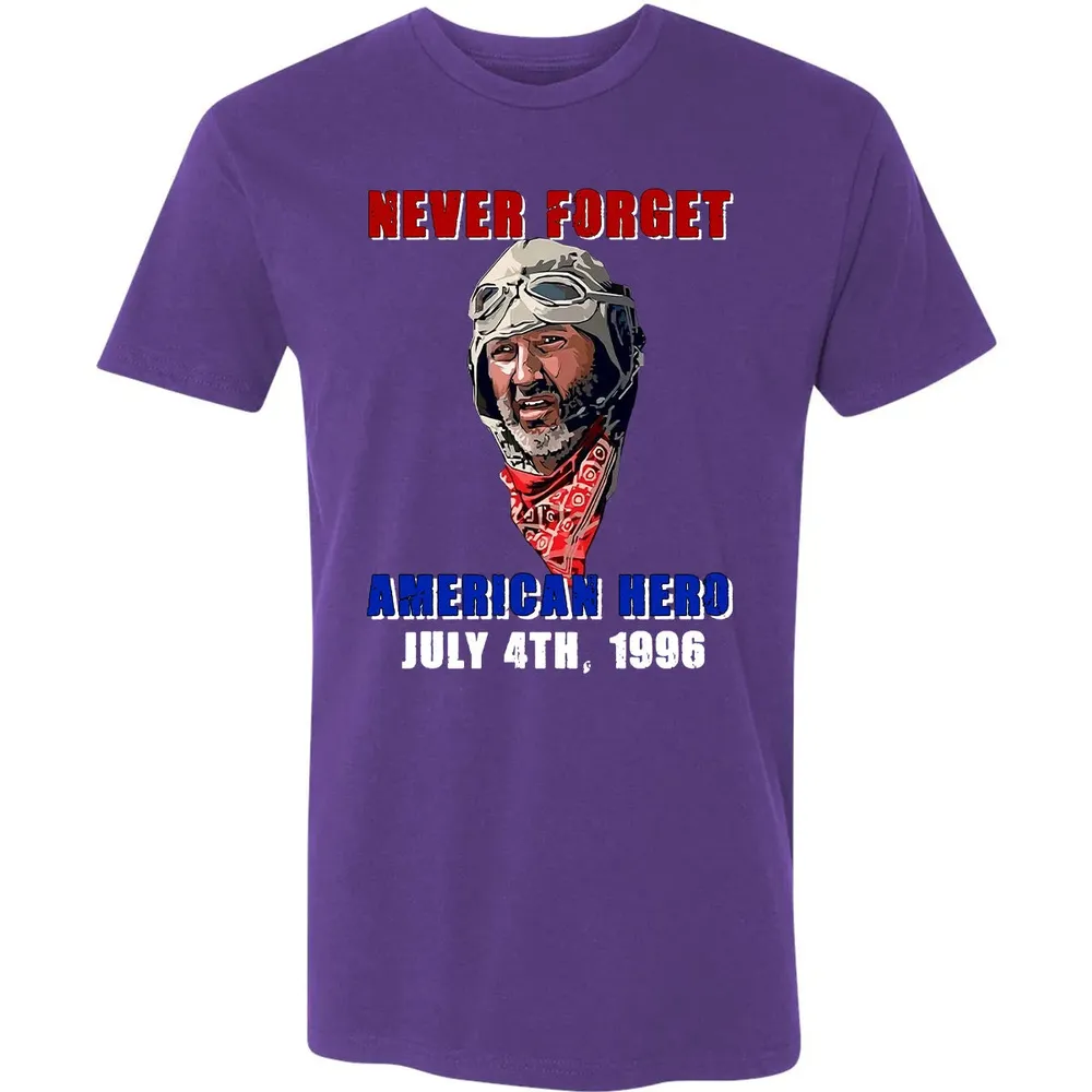 Never Forget American Hero July 4th, 1996 Premium Unisex T-shirt - 7