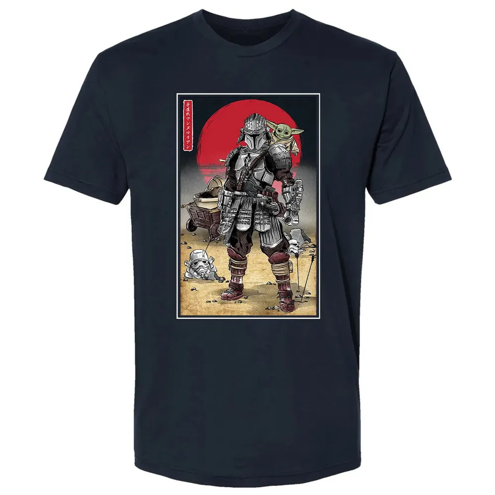 Lone Ronin and Cub Premium Unisex T-shirt - 2
