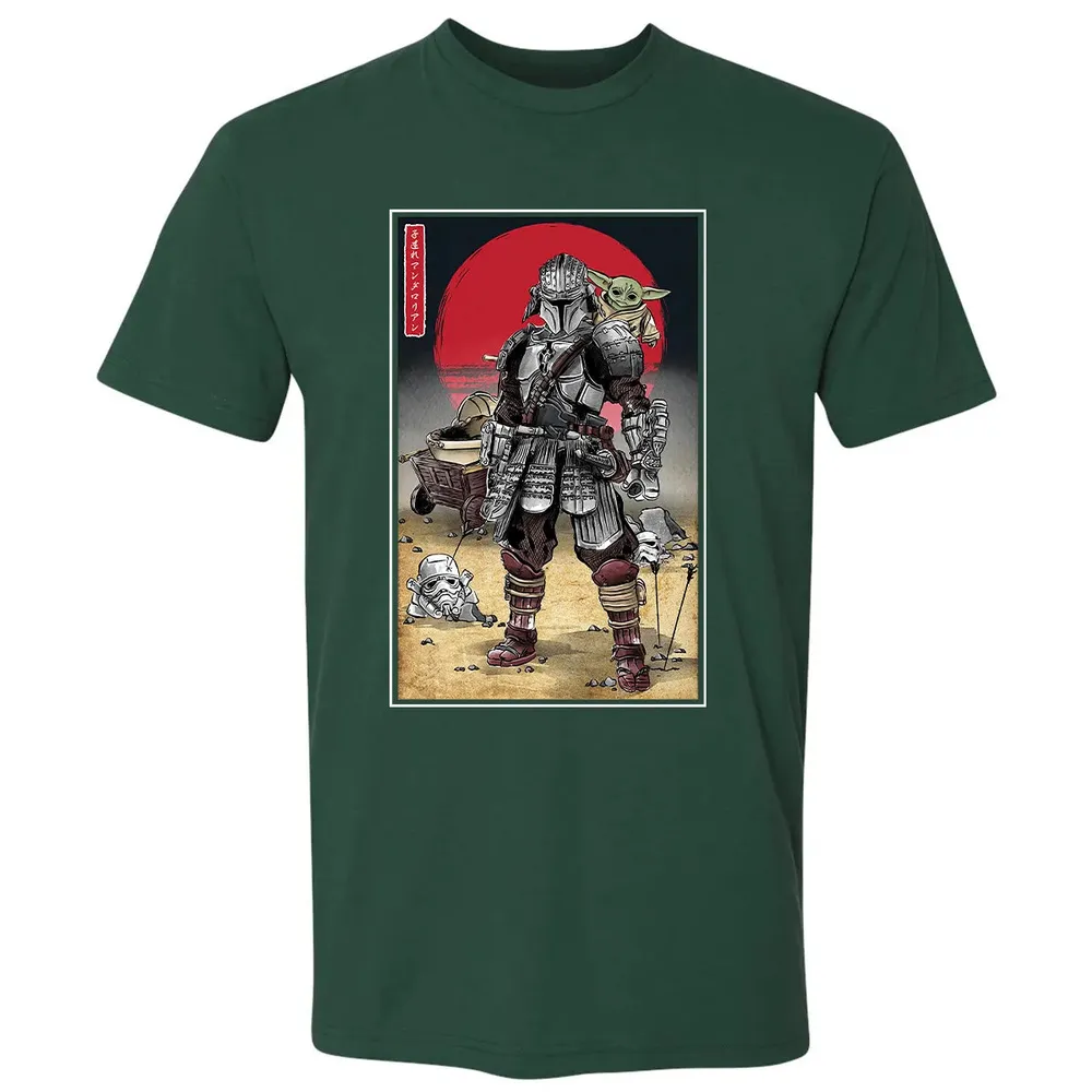 Lone Ronin and Cub Premium Unisex T-shirt - 12