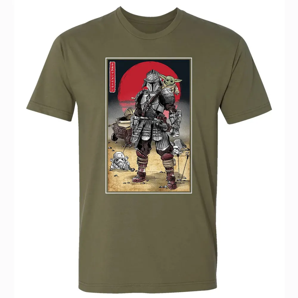 Lone Ronin and Cub Premium Unisex T-shirt - 5