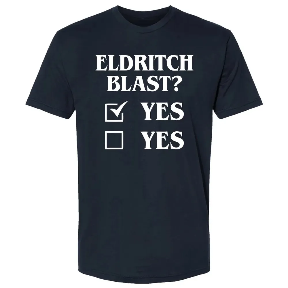Eldritch Blast Yes Premium Unisex T-shirt - 2