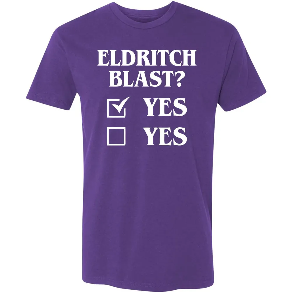 Eldritch Blast Yes Premium Unisex T-shirt - 7